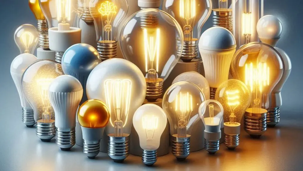 Become a Business Sponsor: image of assorted light bulbs shining